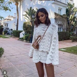 Zara Oversized Knit Sweater Top